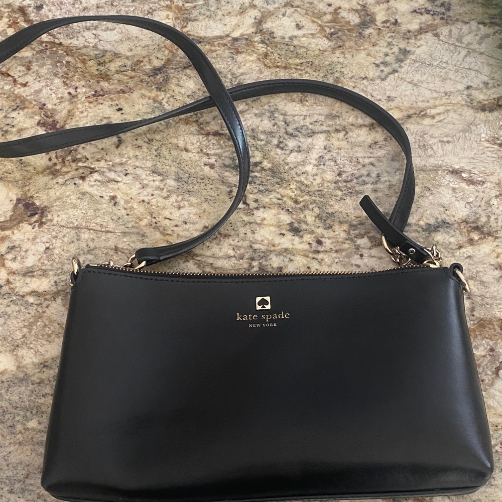 Kate Spade Elegant Black Shoulder Bag/crossbody bag
